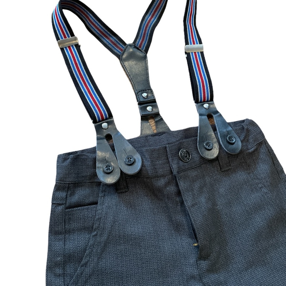 Suspender Toddler Pants - like new!